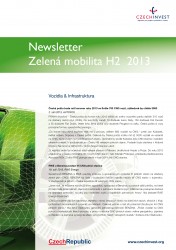 Newsletter Zelená mobilita – H2 2013