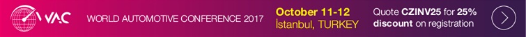World Automotive Conference 2017 // October 11-12 // Istanbul